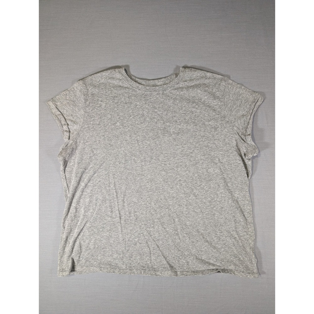 Universal Thread Heather Gray Short Sleeve Crew Neck T-Shirt Womens XL